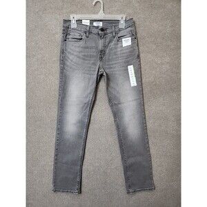 DENIZEN Levis 216 Slim Fit Jeans Mens 30x30 Gray Stretch NEW